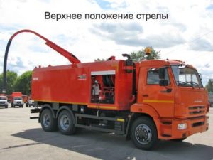 откачка септиков, район откачка сточных вод, сбор и вывоз осадка очистных сооружений, откачка воды и стоков, фото № 000260