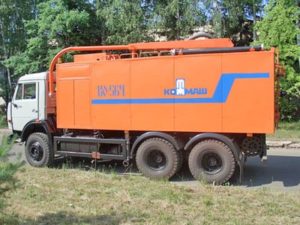 откачка септиков, откачка выгребных ям красногорск, канализация одинцово, откачка септика жуковка, фото № 000333